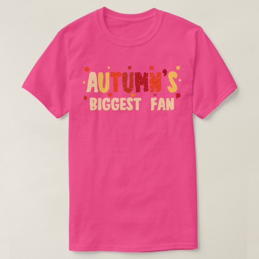 Herfst grootste fan t-shirt (Design voorkant)