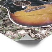Herfst Guitar Poster (Hoek)