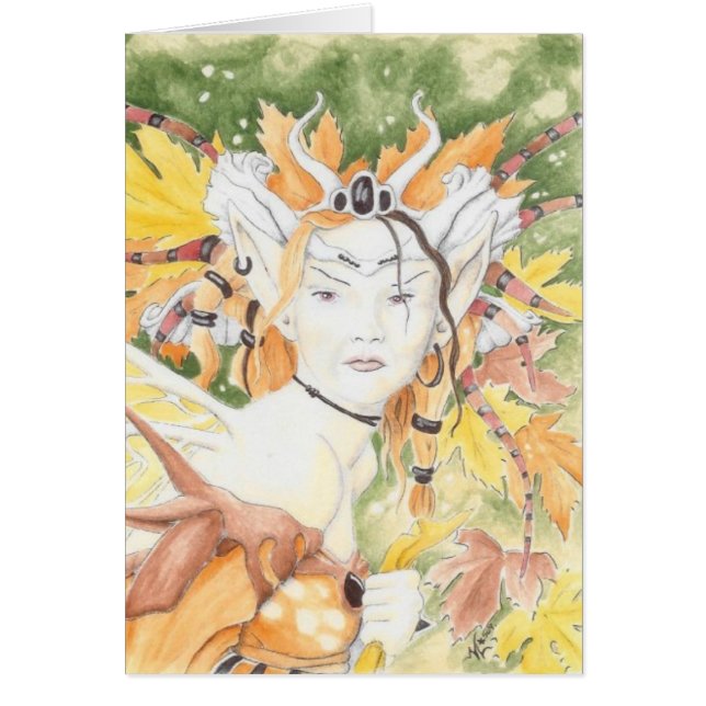 herfst haiku (Voorkant)