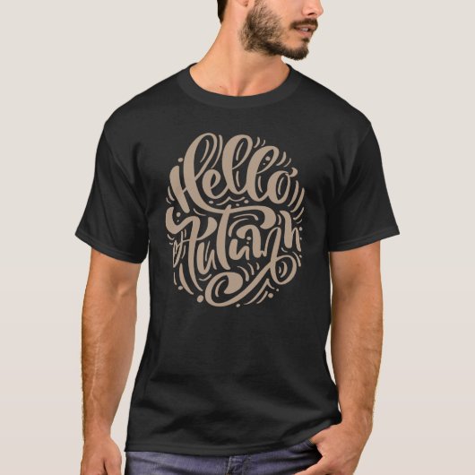 Herfst Hallo herfst Grafisch T-shirt (Voorkant)