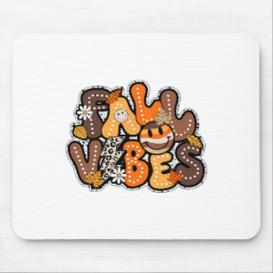 Herfst Hallo Vibes? Herfst Groovy Herfst  Bedankt Muismat