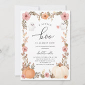 Herfst Halloween Baby shower Kaart (Voorkant)