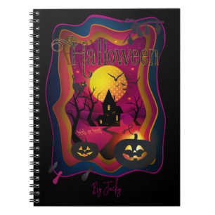 Herfst Halloween Party "trick or treat" grappig Notitieboek