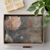 Herfst Halloween Pompoen met Bloemen Decoupage Tissuepapier (Geschenk)