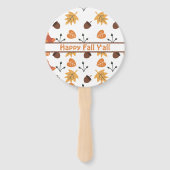 Herfst  handwaaier (Voorkant)