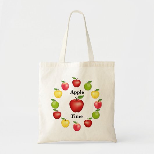 Herfst Harvest Apple Seizoen Tas (Voorkant)