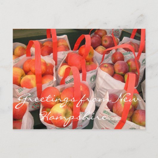 Herfst Harvest Briefkaart (Voorkant)