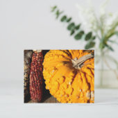 Herfst Harvest Briefkaart (Staand voorkant)