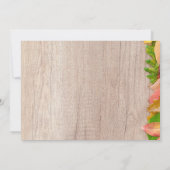 Herfst Harvest Dinner Kaart (Achterkant)