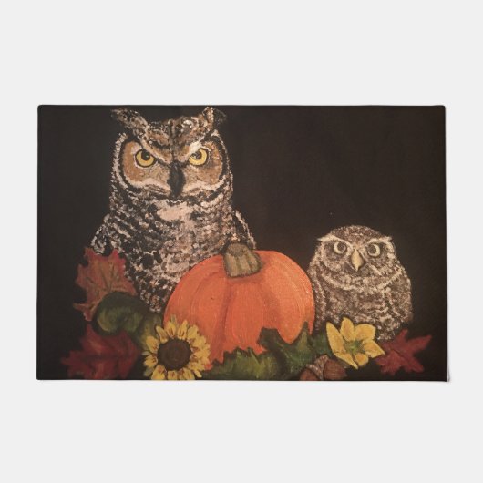 Herfst Harvest door Mat (Voorkant)
