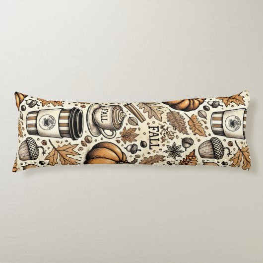 Herfst Harvest Lichaamskussen (Voorkant)