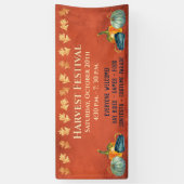 Herfst Harvest Pumpkin Festival Event Banner (Verticaal)