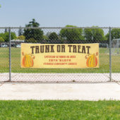 Herfst Harvest Pumpkin Trunk of Treat Event Spandoek (Insitu)