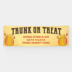 Herfst Harvest Pumpkin Trunk of Treat Event Spandoek