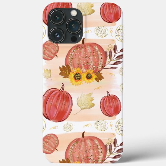 Herfst Harvest Pumpkins OtterBox iPhone Case (Achterkant)