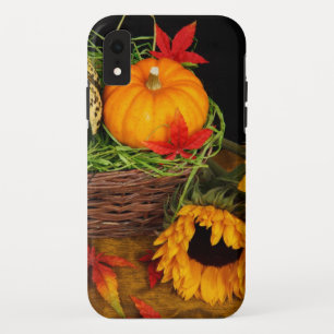 Herfst Harvest Sunflower iPhone XR Hoesje