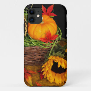 Herfst Harvest Sunflower iPhone 11 Hoesje