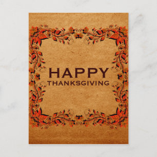 Herfst Harvest Thanksgiving Briefkaart