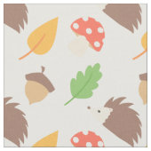 Herfst Hedegel Pattern Stof (Close Up)