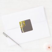 Herfst herfst Aspen Tree Sticker (Envelop)