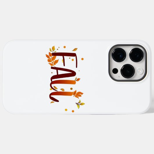 Herfst/herfst/bladeren Case-Mate iPhone Case (Achterkant (horizontaal))