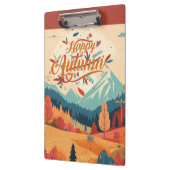 Herfst/Herfst/bladeren/kleurrijk Klembord (Links)