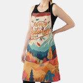 Herfst/Herfst/bladeren/kleurrijk Schort (Insitu)