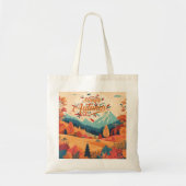 Herfst/Herfst/bladeren/kleurrijk Tote Bag (Voorkant)