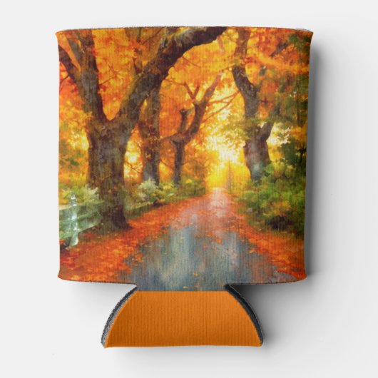 Herfst/Herfst/Bladeren/natuur Blikjeskoeler (Voorkant)