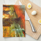 Herfst/Herfst/Bladeren/natuur Theedoek (Quarter Fold)