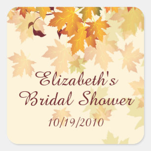 Herfst herfst bladeren Vrijgezellenfeest Sticker