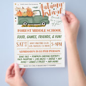 Herfst herfst feestdag Boutique Flyer (Hand)