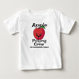 Herfst herfst gelijkend familie Apple Pick Crew