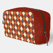 Herfst/Herfst Gingham patroon Toilettasje (Rechterhoek)