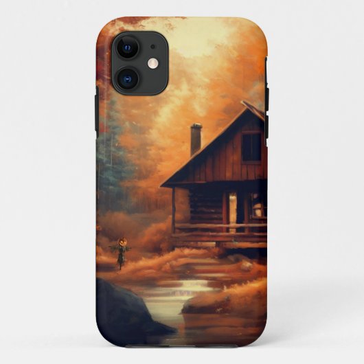 Herfst/Herfst/Halloween/rustiek schilderen Case-Mate iPhone Case (Achterkant)
