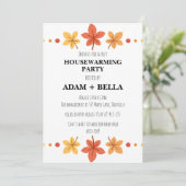 Herfst herfst housewarming uitnodigingen (Staand voorkant)