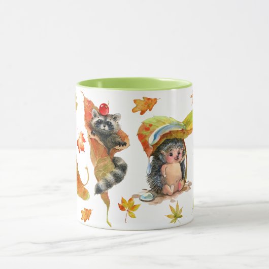 Herfst herfst kalkoen mok (Midden)