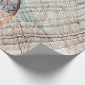 Herfst herfst laat eikenhout cadeaupapier (Hoek)