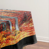 Herfst Herfst Landschap Foto Collage Art Tafelkleed (Voorbeeld)
