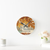 Herfst Herfst Leaf Natuur Scenery Ronde Klok (Huis)