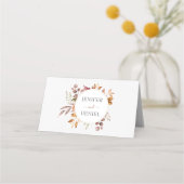 Herfst herfst leest roestrijk land boho Wedding (Achterkant)