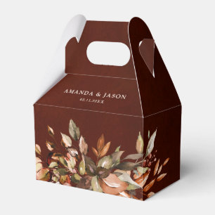 Herfst herfst leest roestrijk land boho Wedding Bedankdoosjes