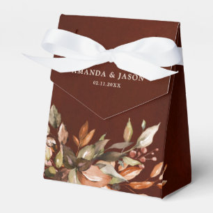 Herfst herfst leest roestrijk land boho Wedding Bedankdoosjes