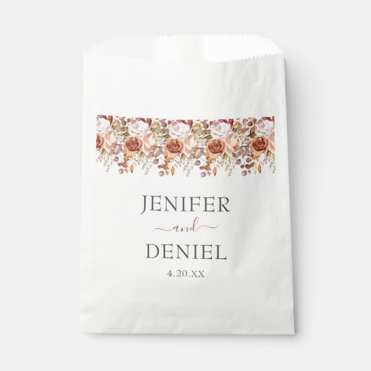 Herfst herfst leest roestrijk land boho Wedding Bedankzakje (Voorkant)