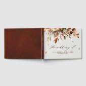 Herfst herfst leest roestrijk land boho Wedding Gastenboek (Volledig)