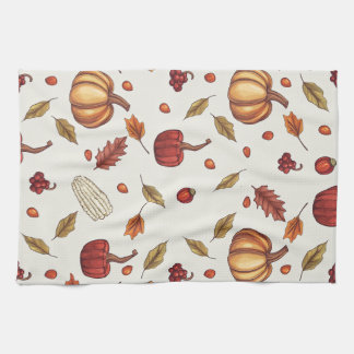 Herfst Herfst Oogst Thanksgiving Keuken Handdoeken