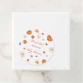 Herfst Herfst Pompoen Bloemen Boho Favor Tags Bedankjes Labels (In situ)