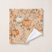 Herfst Herfst Pompoen Handdoek Set 2 (Wasdoekje)
