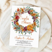 Herfst Herfst Pompoen Koppels Douche Uitnodiging