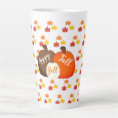 Herfst/herfst/pompoen Latte Mok (Voorkant)